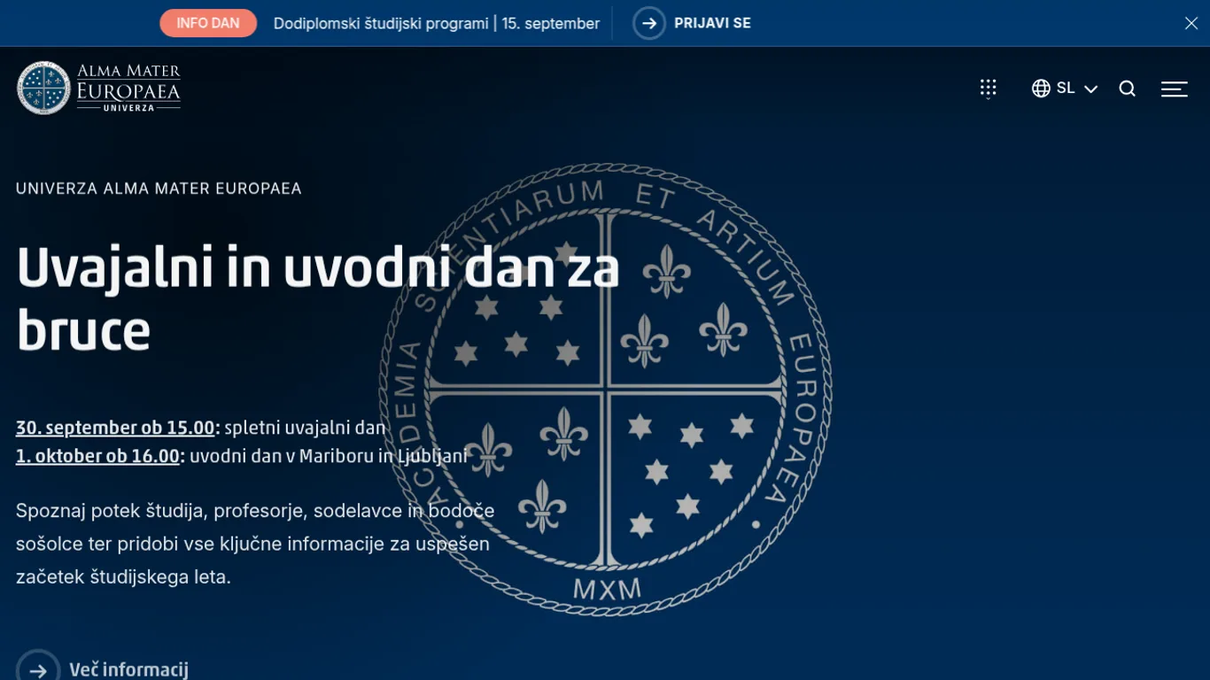 Domača stran AMEU