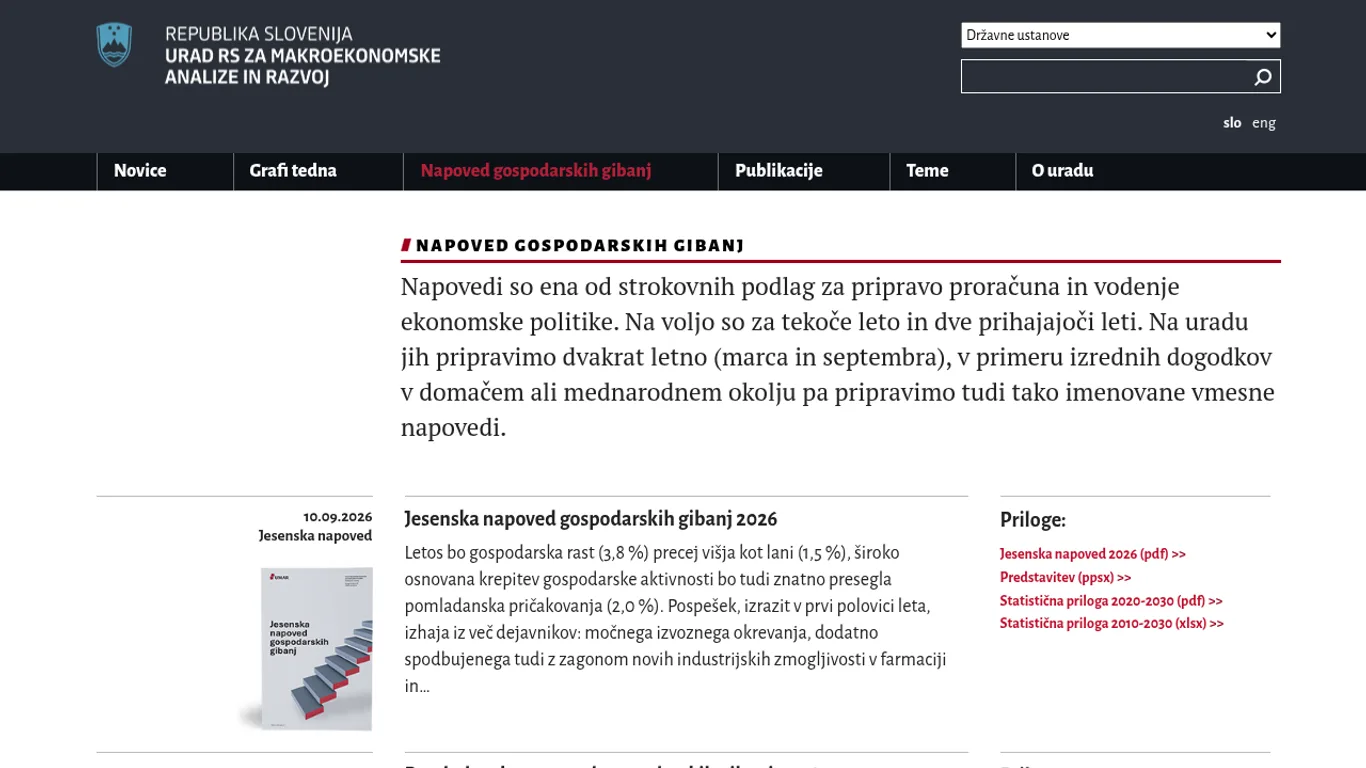 Domača stran UMAR