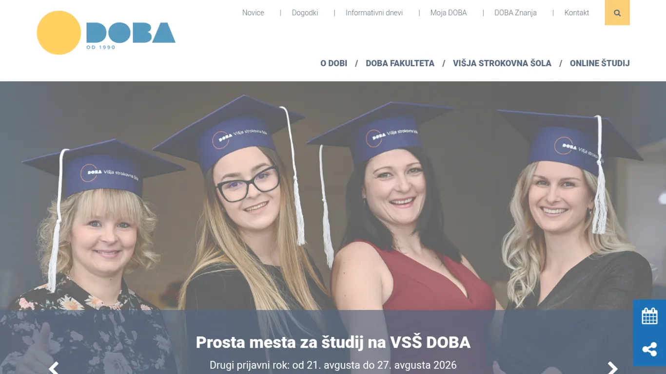Domača stran Doba EPIS – Višja strokovna šola Maribor