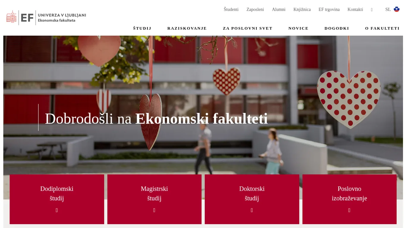 Domača stran Ekonomska fakulteta