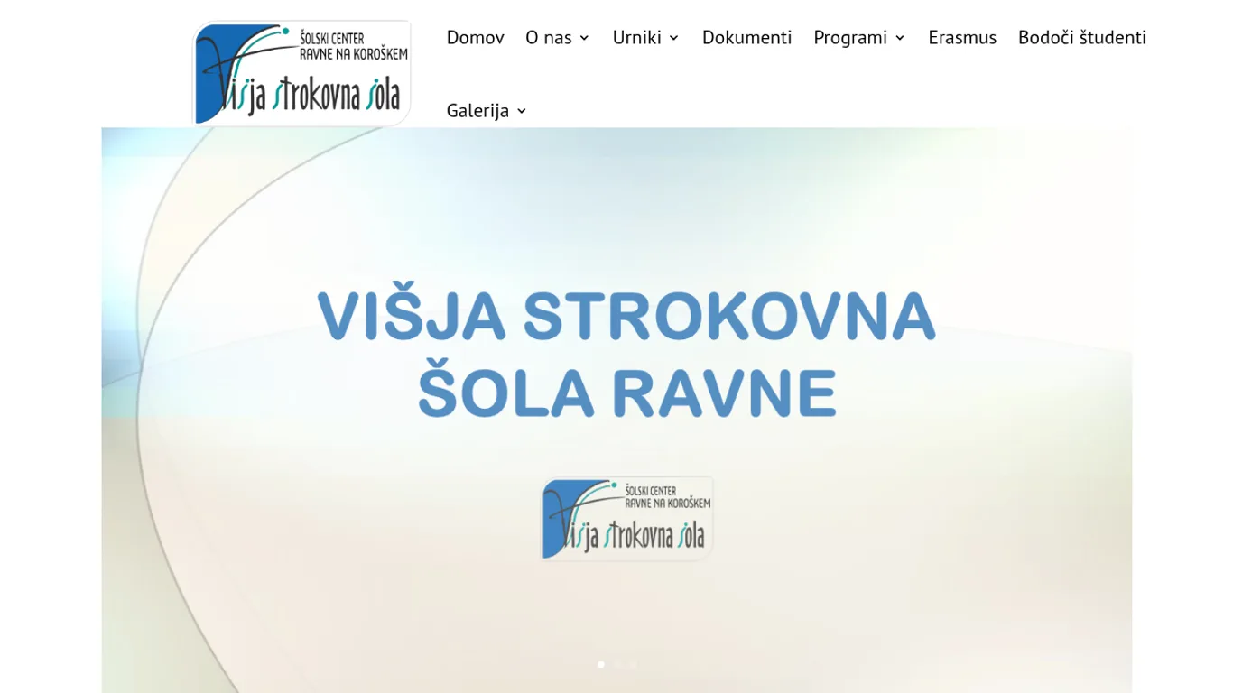 Domača stran Visoka šola Ravne na Koroškem